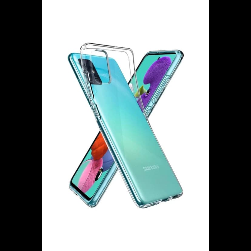 Newface Samsung Galaxy A02S Kılıf Lüx Şeffaf Silikon