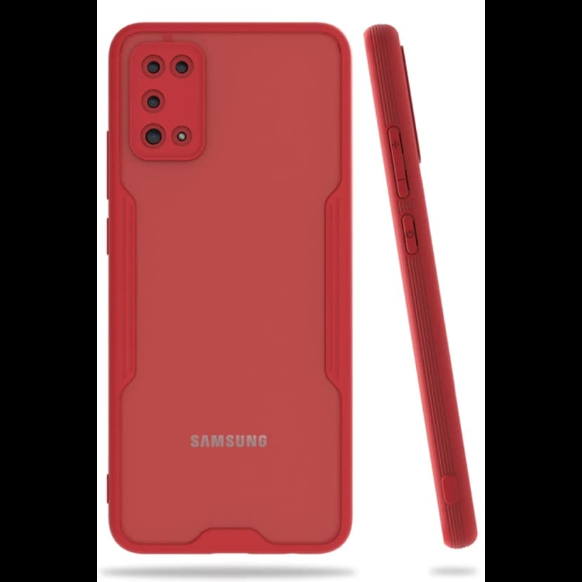 Newface Samsung Galaxy A02S Kılıf Platin Silikon