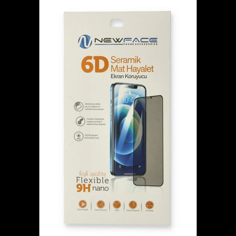 Newface Samsung Galaxy A73 5G 6D Mat Seramik Hayalet Nano Ekran Koruyucu