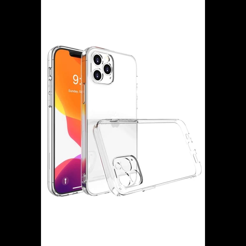 Newface Apple iPhone 16 Pro Kılıf Lüx Şeffaf Silikon