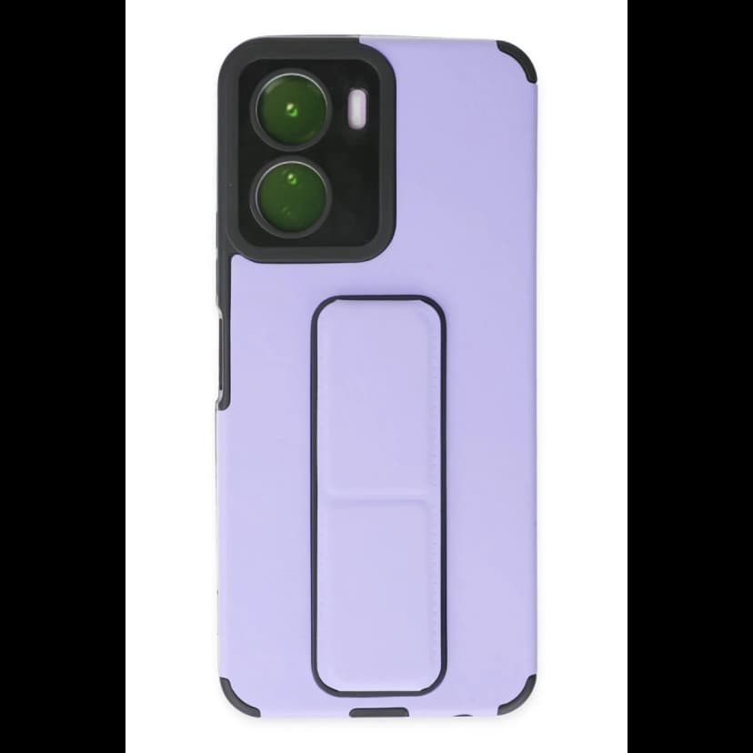 Newface Vivo Y16 Kılıf Mega Standlı Silikon