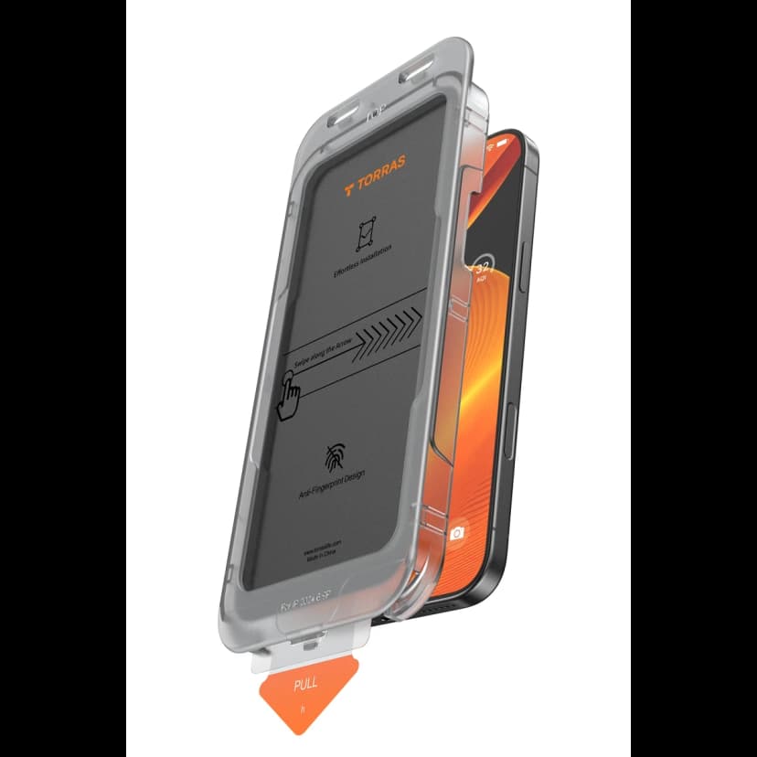 Torras Apple iPhone 16 Install Master AutoKit Privacy Cam Ekran Koruyucu