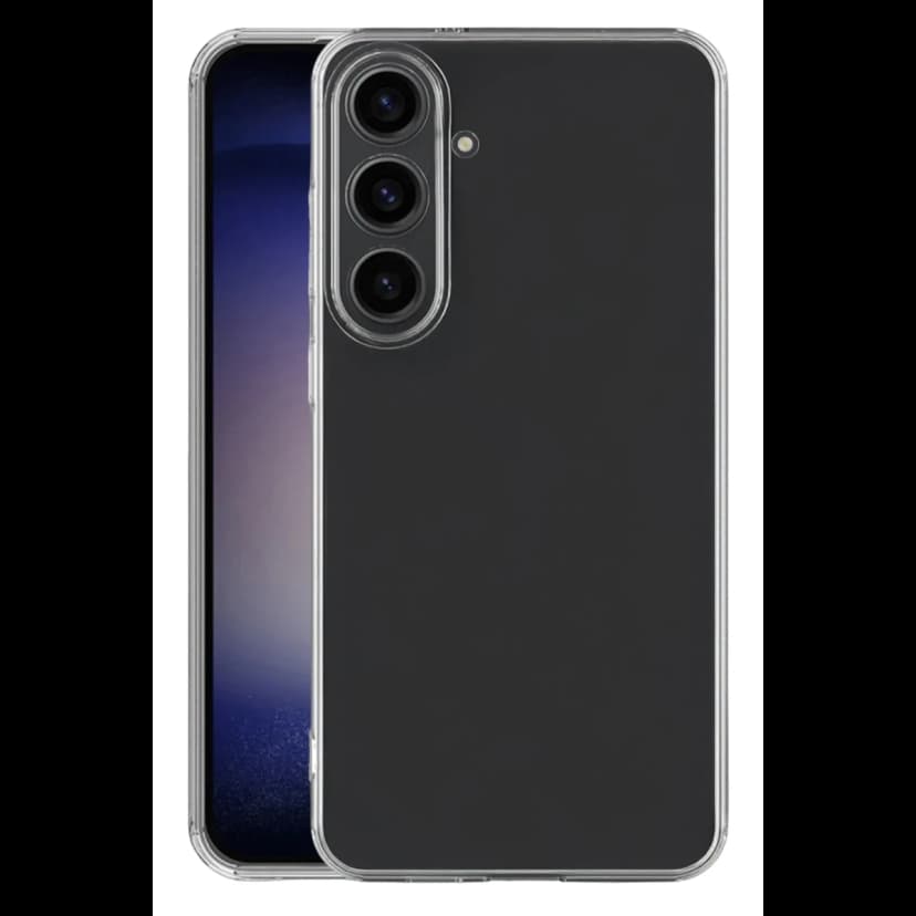 Newface Samsung Galaxy S25 Kılıf Lüx Şeffaf Silikon