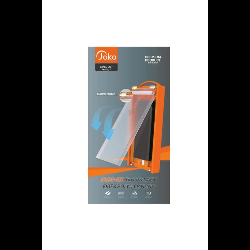 Joko Samsung Galaxy S22 AutoKit 5in1 Fiber Hayalet Polymer Nano Ekran Koruyucu