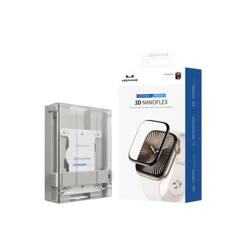 Keephone Apple Watch 42mm 3D Nano Flex Saat Ekran Koruyucu