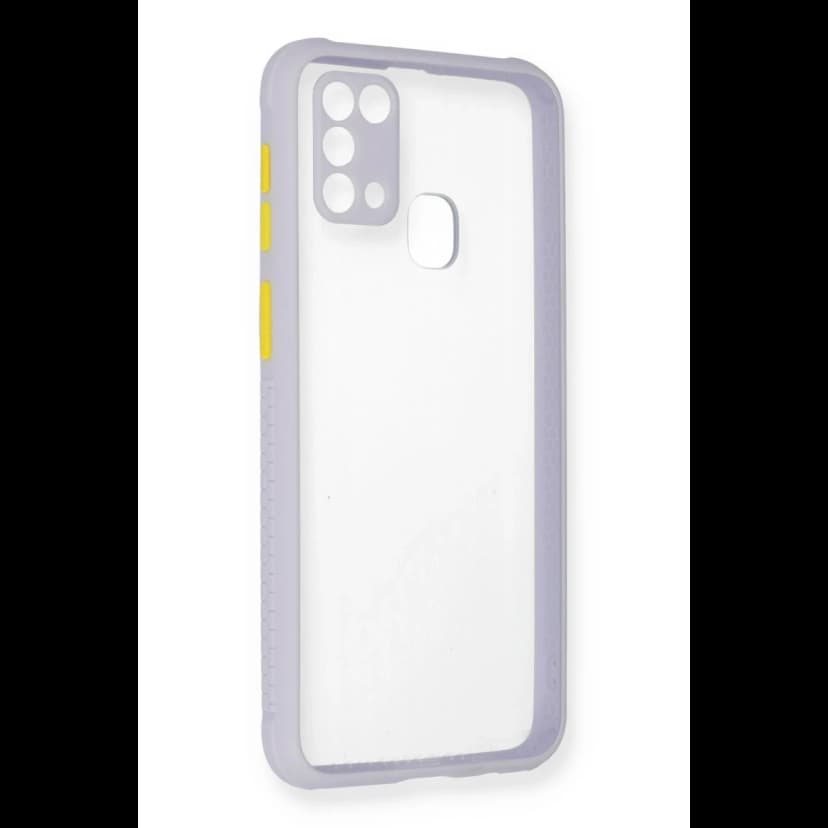 Newface Samsung Galaxy M31 Kılıf Miami Şeffaf Silikon