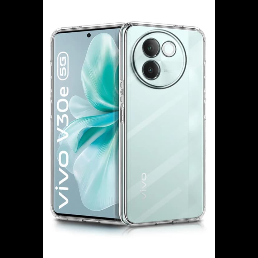 Newface Vivo V30e Kılıf Lüx Şeffaf Silikon