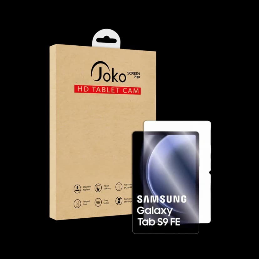 Joko Samsung Galaxy X610 Tab S9 FE Plus 12.4 HD Tablet Cam Ekran Koruyucu