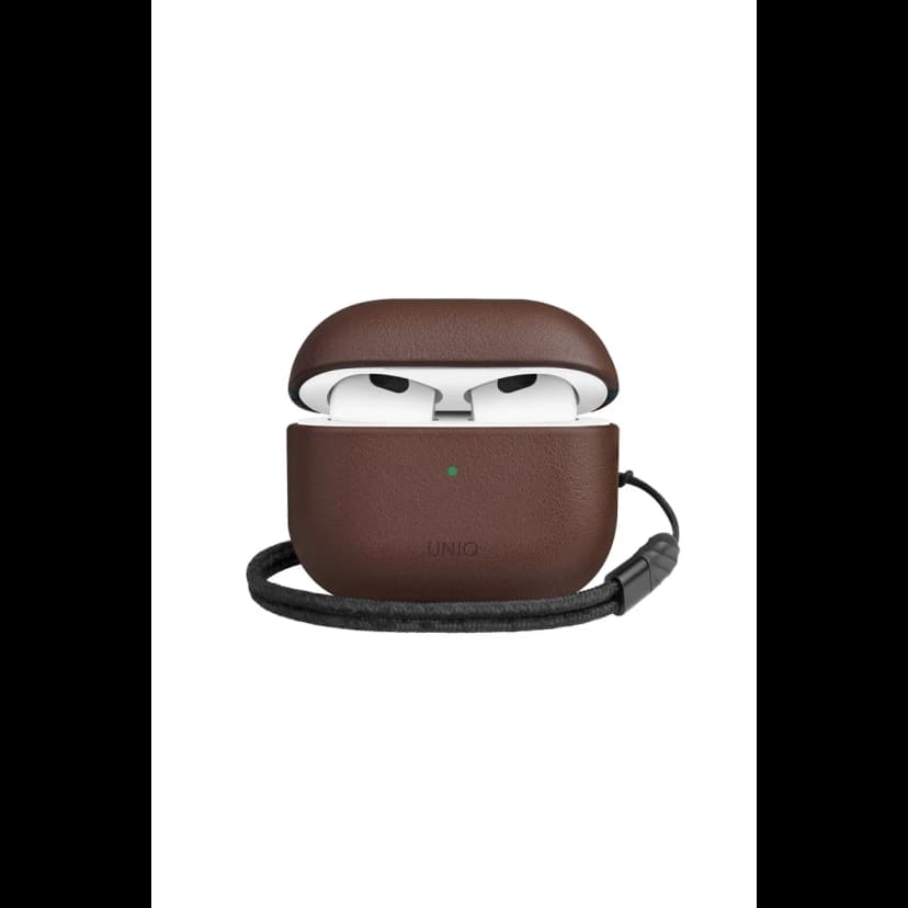 Uniq Apple Airpods 3 (3.nesil) Terra Genuine Deri Kılıf