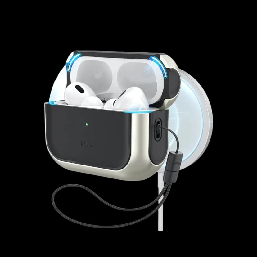ESR Apple Airpods Pro 3 (3.Nesil) Orbit Hybrid Magsafe Şarj Destekli Kılıf