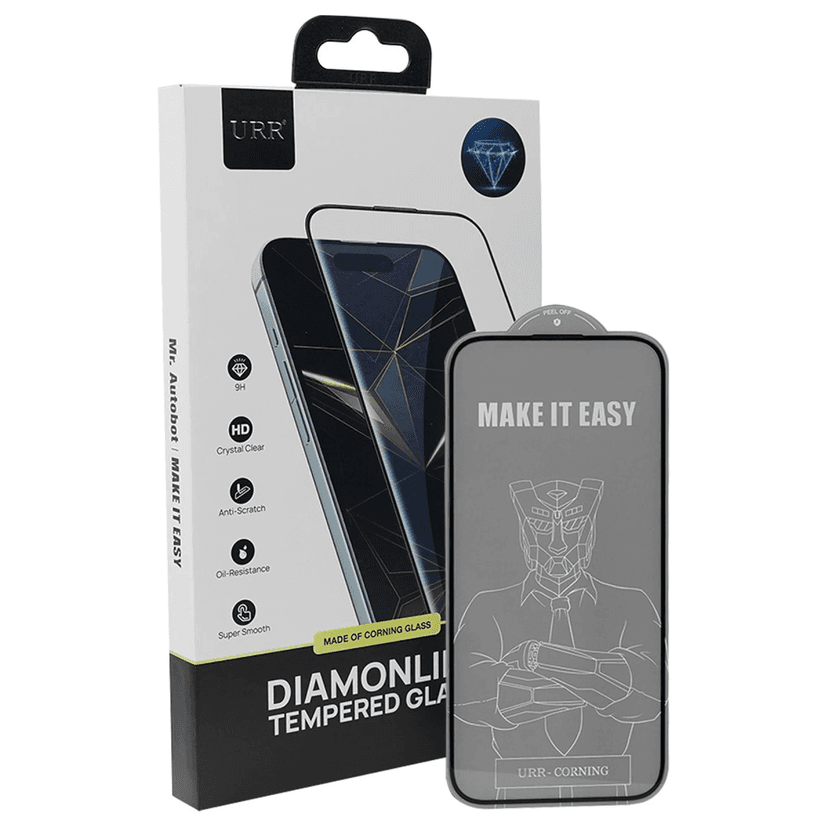 URR Apple iPhone 14 Pro Max Diamonlike Corning Glass 3X Shatterproof Sapphire Cam Ekran Koruyucu