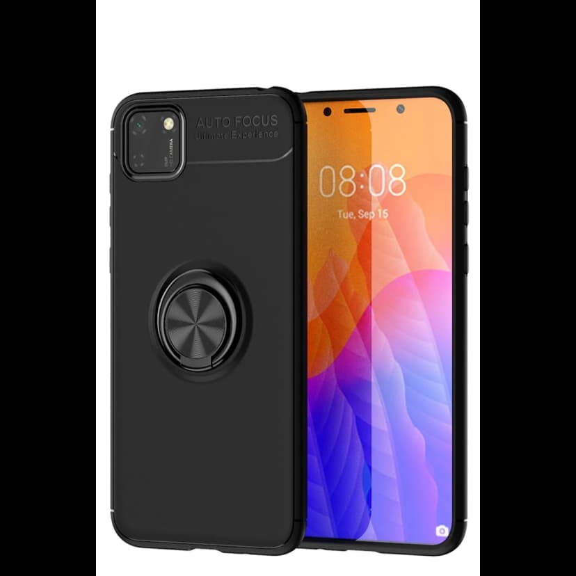 Newface Huawei Y5P Kılıf Range Yüzüklü Silikon