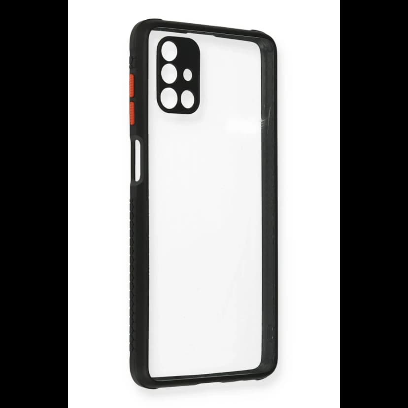 Newface Samsung Galaxy M51 Kılıf Miami Şeffaf Silikon
