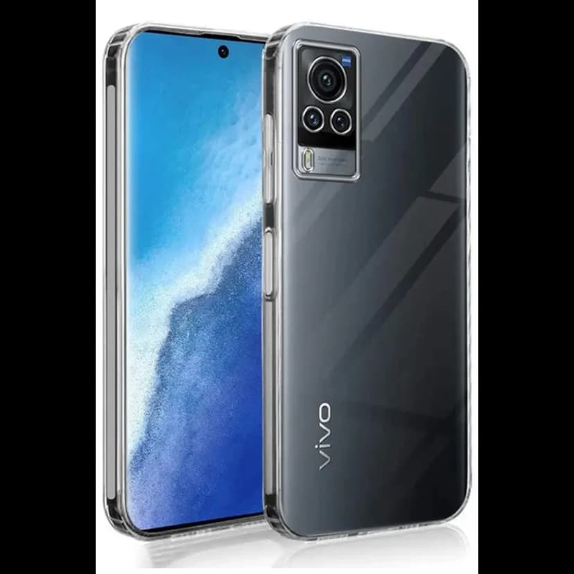 Newface Vivo V30 5G Kılıf Lüx Şeffaf Silikon