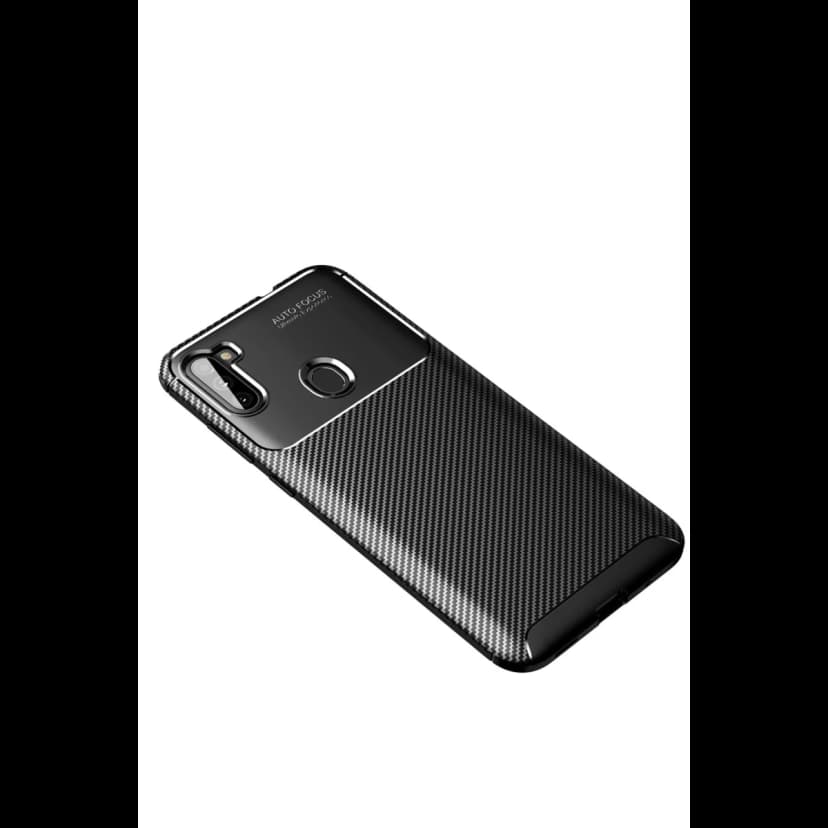 Newface Samsung Galaxy A11 Kılıf Auto Focus Karbon Kapak
