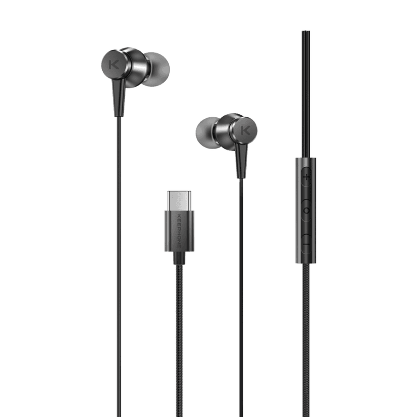 Keephone Auralink Type-C Mikrofonlu Kablolu Kulaklık