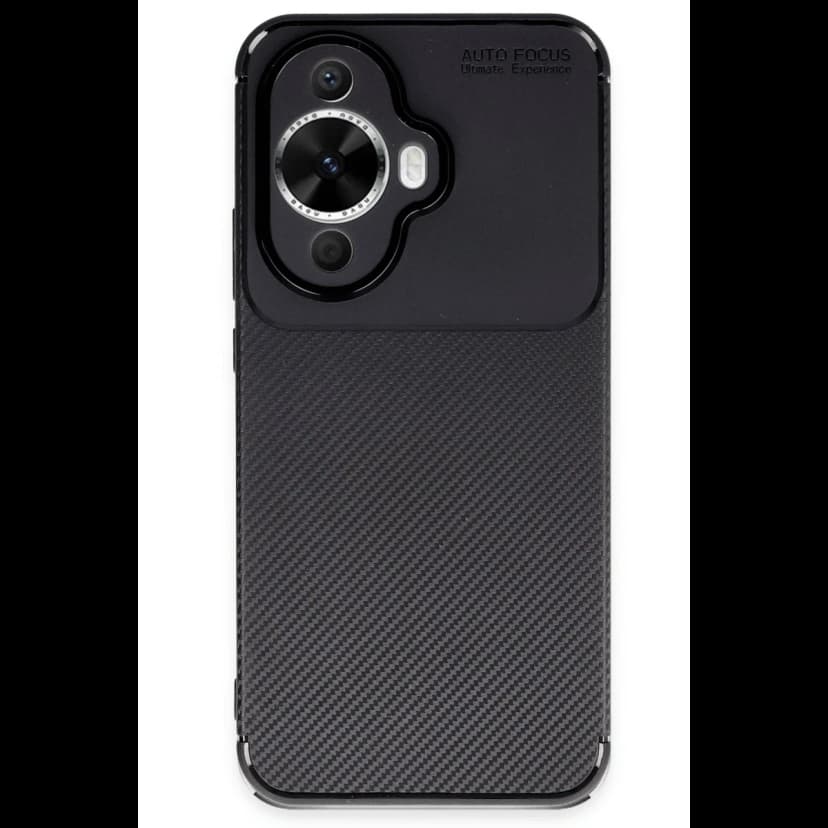 Newface Huawei Nova 12S Kılıf Auto Focus Karbon Kapak