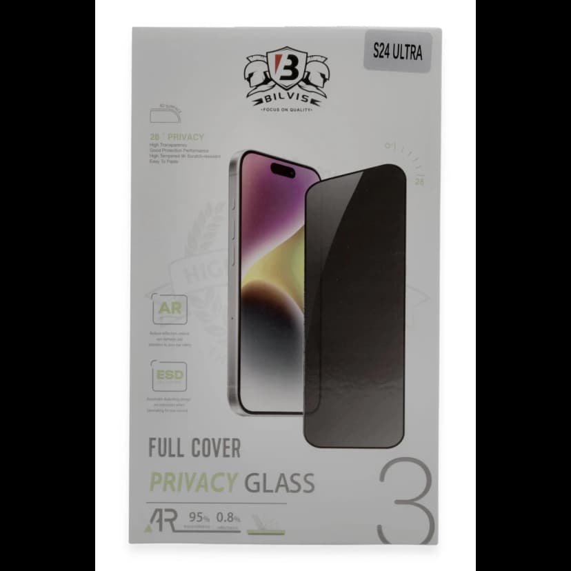 Newface Samsung Galaxy S24 Ultra Bilvis Hayalet Cam Ekran Koruyucu