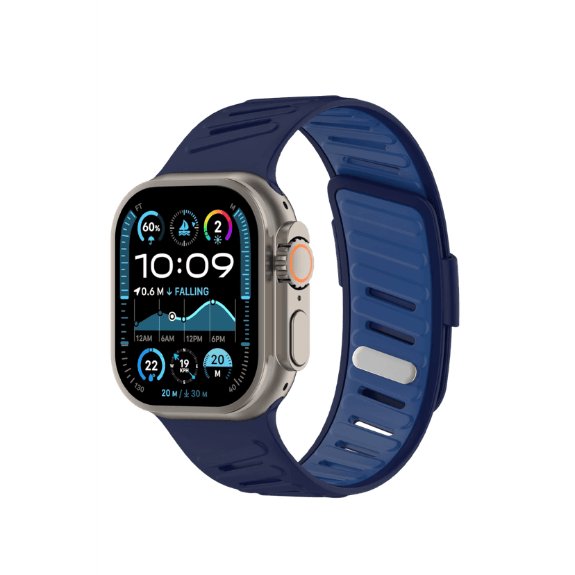 Newface Apple Watch Ultra 49mm Twin Silikon Kordon