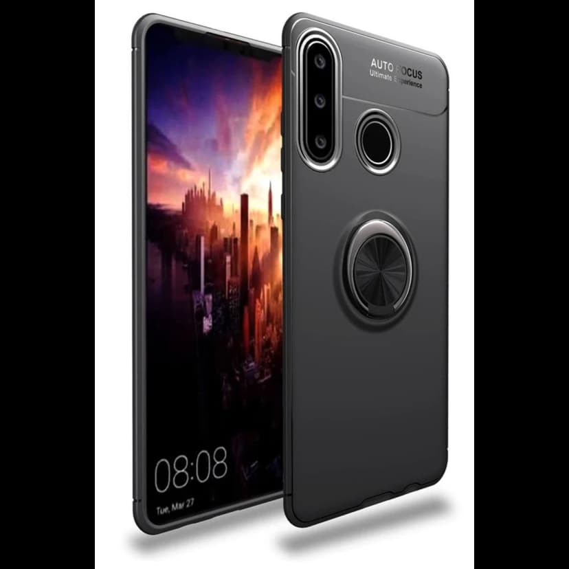 Newface Huawei Y6P Kılıf Range Yüzüklü Silikon