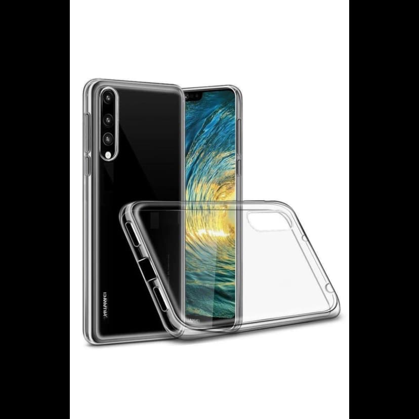 Newface Huawei P30 Lite Kılıf Lüx Şeffaf Silikon