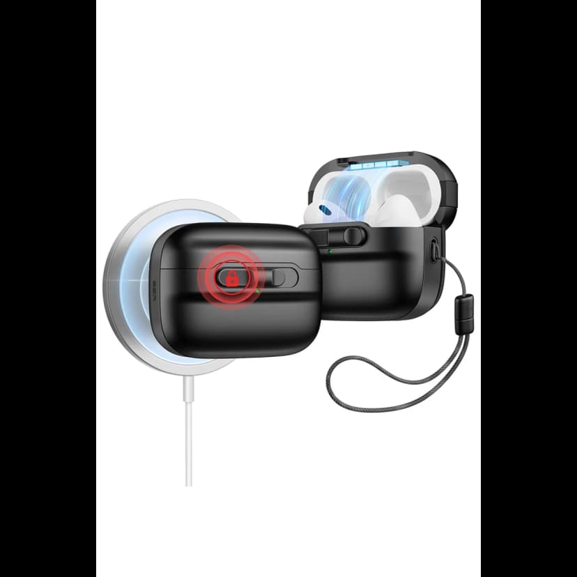ESR Apple Airpods Pro 2 (2.Nesil) Pulse Magsafe Şarj Destekli Kilitli Kılıf