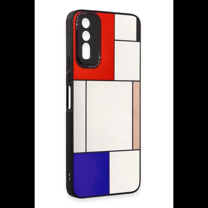 Newface Vivo Y11S Kılıf Mirror Desenli Kapak