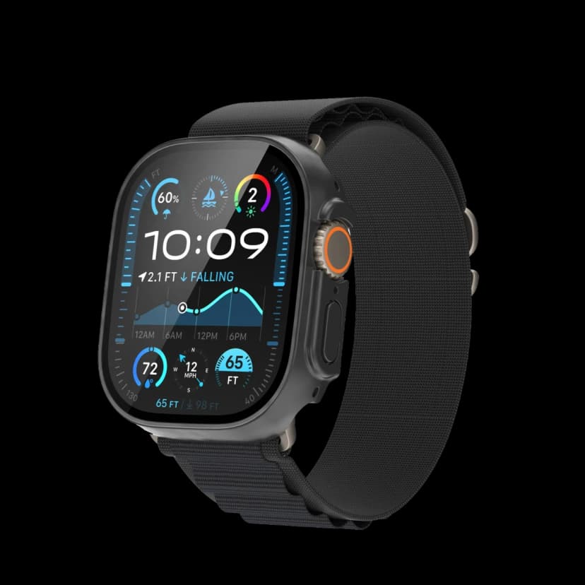 Keephone Apple Watch 42mm 360X Defense Camlı Kasa Ekran Koruyucu