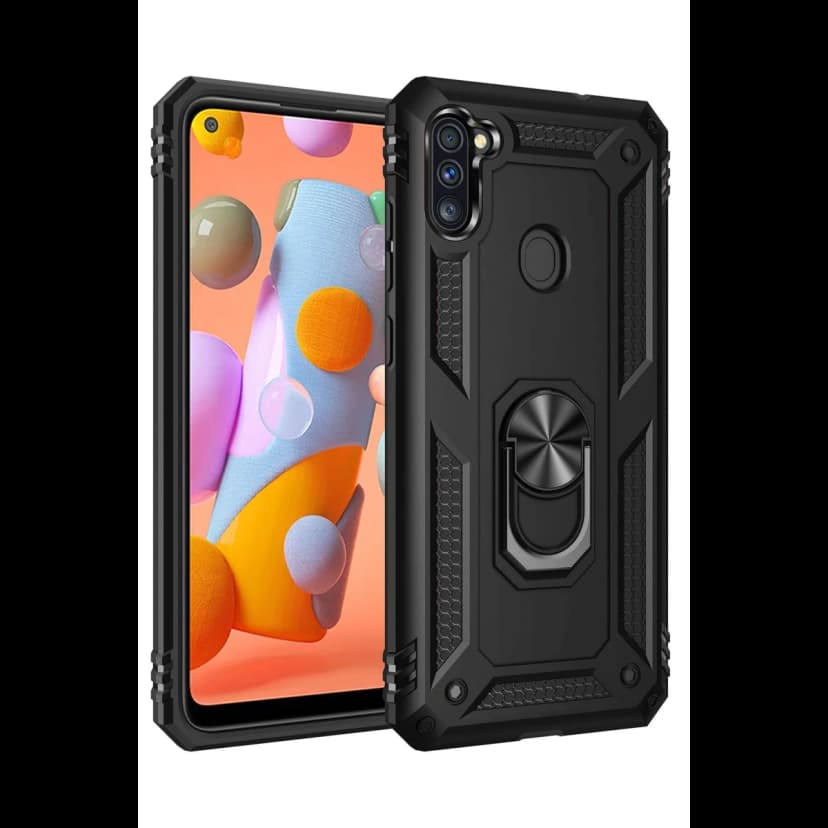 Newface Samsung Galaxy A11 Kılıf Sofya Yüzüklü Silikon Kapak