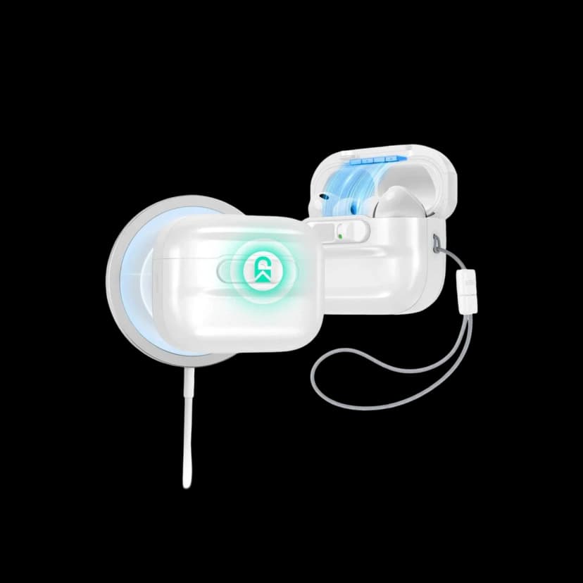 ESR Apple Airpods Pro 3 (3.Nesil) Pulse FlickLock Magsafe Şarj Destekli Kilitli Kılıf